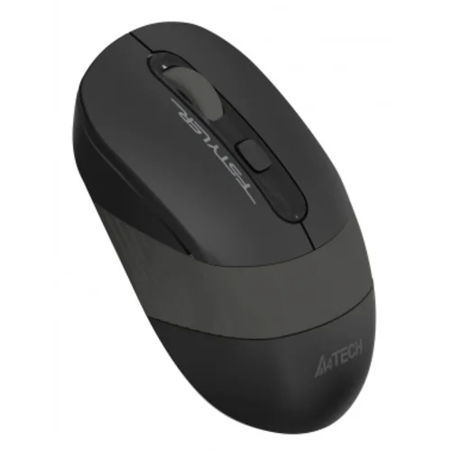 Мышь A4Tech Fstyler FG10S черный/серый оптическая (2000dpi) silent беспроводная USB для ноутбука (4but)